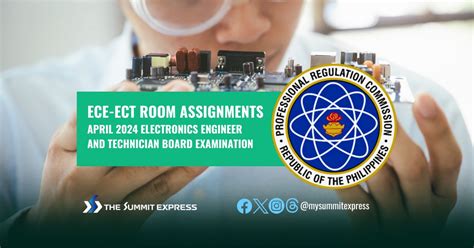 ece board exam subjects|ROOM ASSIGNMENTS: April 2024 Electronics Engineer .